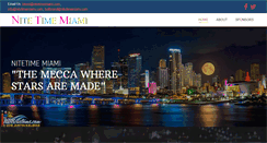 Desktop Screenshot of nitetimemiami.com